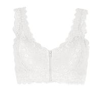 TYUIOP Front Fastening Bras for The Elderly Plunge Bras Stick-On Bra Strapless for Bigger Bust Non Wired Pull On Bra Women's Front Fastening Lifting Anti-Sagging Wire-Free