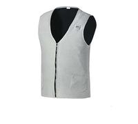 TYUIOP Heated Gilet for Men - Heated Jacket ski Jacket Mens Electric Gilets Mens Gilets and Bodywarmers Fleece Men Gilet Black Utility Vest Polar Fleece Vest Thermal v Neck
