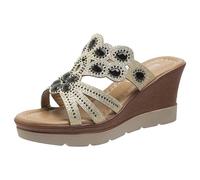 TYUIOP White Sandals Size 6 Women Sandals Size 5 Camping Slippers Summer Slippers Womens Wedge Shoes White Wedges Sandals For Women High Heels Sandals For Women Sliders Women Beach