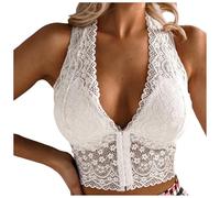 TYUIOP Women's Sports Bras Sports Bras Women High Impact Zip Front Womens Push Up Bra Maternity Cotton Wireless Strapless Bra for Women Plus Size Front Fastening Lace