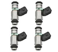 TYUJMWE 4Pcs Fuel Injector Fit for Fiat Punto Doblo Mk2 1.2 Seicento 1.1 8V IWP116