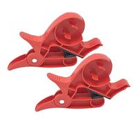 TYUKXJH 2Pack Wrapping Paper Holder Clamps 27x14cm Tabletop Giftes W-Rapping Tool with Tape Dispensers Home School Stationery Paper Holder Clips Gift Wrapping Supplies for Aluminum Foil and Papers