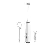 TYUKXJH Electric Milk Frother - 3-Speed Portable Handheld Powerful Mini Mixer,Coffee Blender Stirrer Wand - for Egg White Cream Hot Chocolate Cocoa Drinks
