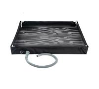 TYUKXJH Folding Shower Tray for Camping, 80 x 80 cm Portable Folding Base for Shower Floors, Waterproof, Sink Drain, Multifunctional, Easy Installation for Indoor and Outdoor, Camping