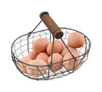 TYUKXJH Food Storage Basket - Portable Basket with Handles, 18 x 12 cm, Practical for Transporting Fruits, Bread and Food Products on Trips, Snacks and Daily Use
