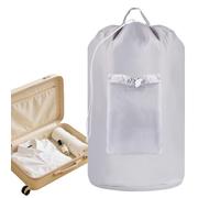 TYUKXJH Laundry Backpack Bag,Dorm Laundry Backpack with Drawstring Closure - Dirty Clothes Hamper with Shoulder Straps for Home Hotel Dormitory Rental Apartment