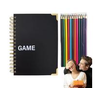 TYUKXJH Monthly Spending Tracker | Money Savings Challenges Binder | Planner with Clear Printing Smooth Writing for Christmas School Home Work Family Friends Travel