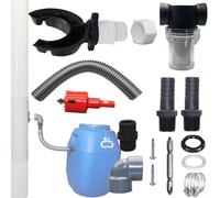 TYUKXJH Rain collection system, rainwater collection system, rainwater harvesting system, efficient rainwater diverter, rain collection system for rainwater collection from the