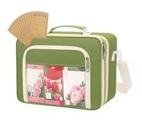 TYUKXJH Seed Storage | Portable Reusable Bag with Sleeves - Seed Sorting Box for Gardening, and Flower Growing, Outdoor, Home, Lawn, Yard and Agriculture