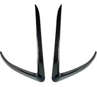 TYUMGXIAO Car Front Spoilers for Tesla Model X 2015-2020, Auto Sport Lip Diffuser Splitter Protector Modification Body Kit Spoiler Protector Decorative,A/Carbon Look