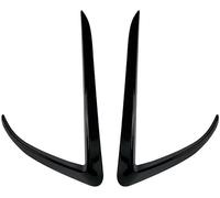 TYUMGXIAO Car Front Spoilers for Tesla Model X 2015-2020, Auto Sport Lip Diffuser Splitter Protector Modification Body Kit Spoiler Protector Decorative,A/Gloss Black