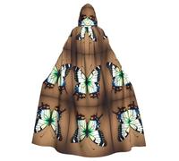 TYUMH Cute little butterfly Halloween Adult Hooded Cloak For Easter Role Play Easter