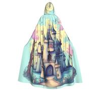 TYUMH Fairytale Castle Halloween Adult Hooded Cloak For Easter Role Play Easter