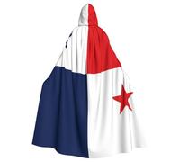 TYUMH Flag of Panama Halloween Adult Hooded Cloak For Easter Role Play Easter