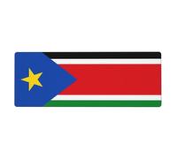 Tyumh Flag of South Sudan with Non-Slip Rubber Base, Bulk Washable Mouse Padscomfortable Mouse Padsdurable Material, Portable, Innovative Design