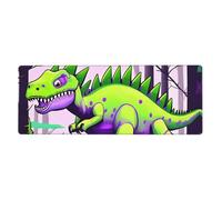 Tyumh Green Dinosaur with Non-Slip Rubber Base, Bulk Washable Mouse Padscomfortable Mouse Padsdurable Material, Portable, Innovative Design