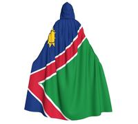 TYUMH Halloween hooded cape Flag of Namibia Prints soft and skin-friendly with large brim suitable for Halloween holiday parties