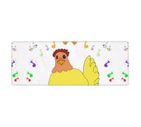 Tyumh Singing Hen with Non-Slip Rubber Base, Bulk Washable Mouse Padscomfortable Mouse Padsdurable Material, Portable, Innovative Design
