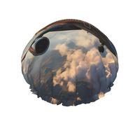 TYUMHAirplanes are soaring Printed shower cap, lightweight, elastic, portable, suitable for bathing and hair care