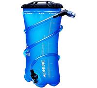 Tyuodna 1.5L/2L Hydration Water Bladder, BPA Free Leakproof Water Reservoir, Release Insulated Tube and Auto Shut-Off Valve for Cycling Camping Climbing Hiking Running (2L)