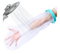 Tyuodna Waterproof Leg Cover for Shower,Cast Cover for Shower Arm,Waterproof Knee Cover for Shower,Reusable Waterproof Protectors for Adults Hand,Straight Arm,Ankle,Thigh,Knee. (Straight arm)