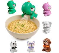 TYURJYR Soup Blower, Food Cooling Fan, Cooling Clip-On Mini Fan for Cup & Bowl, Hands Free Cute Cartoon Animal Mini Fan Coffee Chiller, Cute Elephant Food Blower for Hot Soup, Coffee, Tea and Noodles