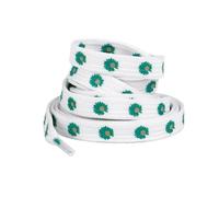 TYUrmiui Shoe Laces, Printing Flat Shoe Laces High-top Canvas Sneakers Shoelace Sports Shoelaces(Dark Green,140cm)