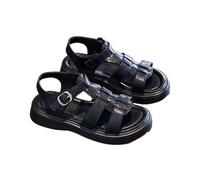 TYUSGH Girls Roman Sandals Summer Adjustable Ankle Strap Open Toe Shoes