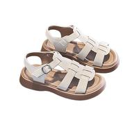 TYUSGH Girls Roman Sandals Summer Adjustable Ankle Strap Open Toe Shoes