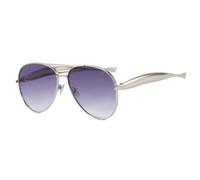 TYUVIVO Classic Sunglasses Women Men Female Luxury Gradient Uv400(silver grey)