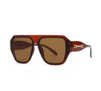 TYUVIVO Fashion Men's and Women's Sunglasses Retro(Burgundy)