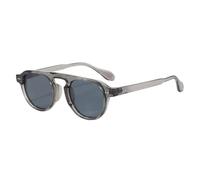 TYUVIVO Fashion Women Sunglasses Popular Men Vintage Rivets Punk Female Male Uv400(grey)