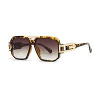 TYUVIVO Luxury Sunglasses Men Vintage Oversized Eyewear Male Shades Uv400 Driving Glasses,C5 CLEAR,One size