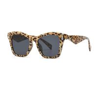 TYUVIVO Popular Oversized Frame Cat-eye Decorative Sunglasses Street Photography(MULTI)