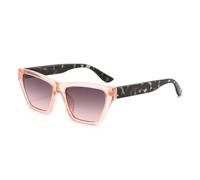 TYUVIVO Retro Gradient Cat Eye Women Sunglasses Leopard Print Frame Men Uv400(pink)