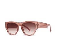 TYUVIVO Sunglasses Fashion Trend Street Photography Retro Cat Eye(Pink)
