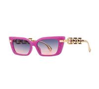 TYUVIVO Sunglasses Street Photography Popular Model Cat-eye(PURPLE)