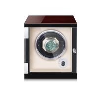 TYVANDE Watch Winder for 1/2/4/6/9 Automatic Watches, with LED Light | With Quiet Motor 3 Rotating Modes, Adjustable Watch Pillow, Piano Lacquer Finish, electric motor/Battery powered(1 pcs1)