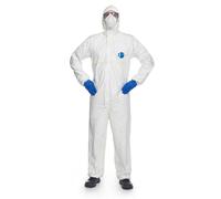 Dupont TYV-EASYSW_XXL Safety Tyvek Overall, Dupont, White, XXL Size