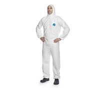 Tyvek White Coveralls Hooded Small