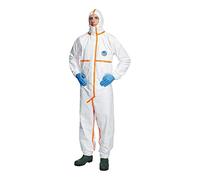 Tyvek D15172668 800 J Model CHA5 Hooded Coverall, XX-Large, White