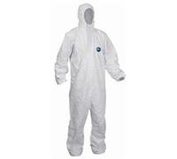 Tyvek Disposable Head-Toe General Purpose Overall/Coverall - Extra Large (XL) - 1pk