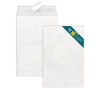 Tyvek Envelopes 6x9 - Strong Lightweight Professional Shipping Mailer tear proof shipping Envelope Easy Self Seal Closure -Bright White Strong Mailing Envelopes - Pack of 15 - 6 x 9 Inch