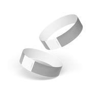 Tyvek Wristbands for Events - 200 Pcs Waterproof Paper Wrist Bands for Event, Concert Wrist Bands, Durable Event Wristbands for Parties, Festivals, Secure Identification Bracelets (Silver)