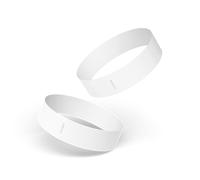 Tyvek Wristbands for Events - 200 Pcs Waterproof Paper Wrist Bands for Event, Concert Wrist Bands, Durable Event Wristbands for Parties, Festivals, Secure Identification Bracelets (White)