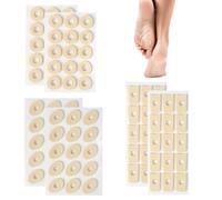 TYVOM 90 Pcs Corn Cushions, Corn Plasters for Toes Bottom of Feet Corn Pads for Feet Self Adhesive Callus Pads Corn Pad Removal Friction Reduce Foot and Heel Pain for Toe Callus Anti-Slip