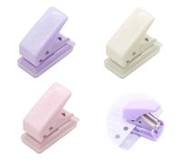 TYVOM Single Hole Punch for Crafts, Small Hole Punch A4 Mini Hole Punch Paper Hole Punch Single Hole Puncher Paper Punches for Crafts(3 Colors)