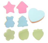 TYXHXTF 800 Sheets Sticky Notes, Colour Sticky Notes, 100 Sheets Every Pad, Self Sticky Notes Pad, Bright Colour Funny Sticky Notes, Super Sticky Notes Pad, for Office School to-do, Reminders