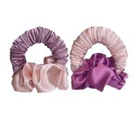 TYXHXTF Pack of 2 Pieces for Calor, Diadema sin Rizos de Calor, Heatless Curls, para Dormir, para Cabello Mujeres y Niñas (Pink)