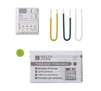 Tyxia 5610 - Delta Dore Wireless on/Off Lighting Receiver - Connected Lighting - Programming - Works with Tydom, Alexa & Google Assistant - 6351400